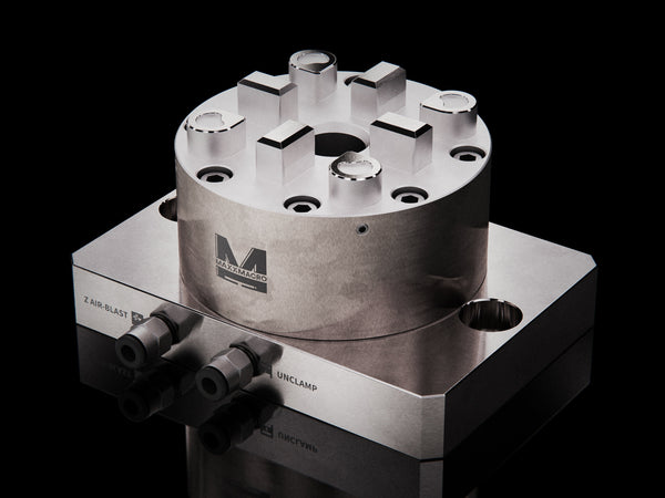 MaxxMacro (System 3R) 70 Pneumatic Chuck 6001030 with Mounting Plate CNC Table 1