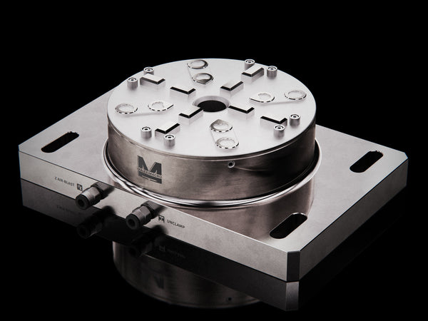 MaxxMagnum (System 3R) Pneumatic Chuck Manual Short Drawbar 680102 1