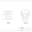 MaxxMacro (System 3R) Drawbar Manual 60527 Stainless Performance 5