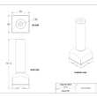 MaxxMacro (System 3R) 54 Stainless Control Rod Master Checking Pin 5
