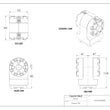 MaxxMacro (System 3R) 70 Twin Manual Angle Adapter 90 Degree Adapter 5