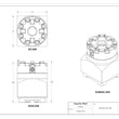 MaxxMacro (System 3R) 54 Manual Chuck Vertical Extension 100mm 5