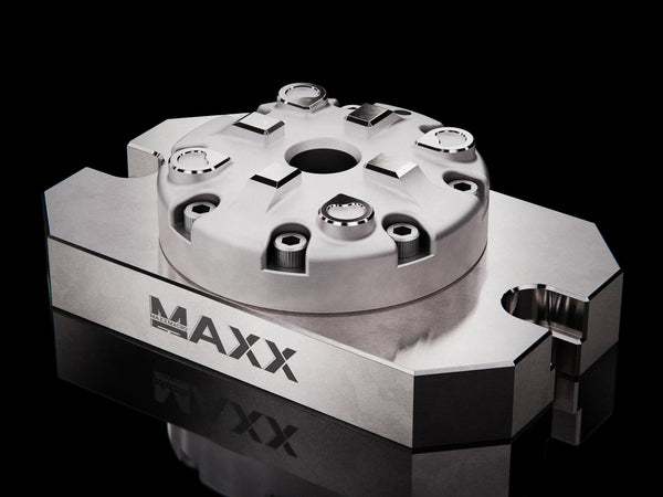 MaxxMacro 70 Low Profile Manual Chuck 600.28-S with Mounting Plate