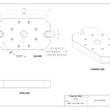 MaxxMacro (System 3R) 70 Mounting Plate for Manual Chuck 60028 6