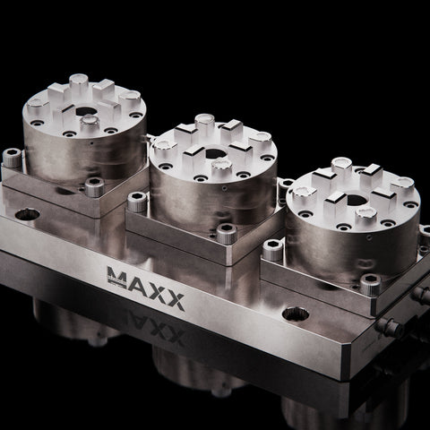 MaxxMacro (System 3R) 70 Multi 3 Pneumatic Chuck 6001030 Precision Rail 1