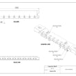 MaxxMacro (System 3R) 239355 MXRuler (3Ruler) Ruler 355mm 5