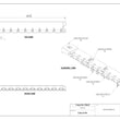 MaxxMacro (System 3R) 239415 MXRuler (3Ruler) Ruler 415mm 5