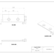 MaxxMacro (System 3R) 2001JSTD MXRuler (3Ruler) WEDM Reference element 140mm 3