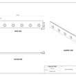 MaxxMacro (System 3R) 20029J2 MXRuler (3Ruler) WEDM Reference Element 298mm 5