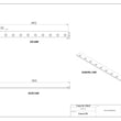 MaxxMacro (System 3R) 20049J1 MXRuler (3Ruler) WEDM Reference Element 495mm 5