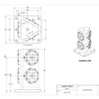 MaxxMagnum (System 3R) 3 Sided Tombstone with 6 Manual Low Profile Chuck 5