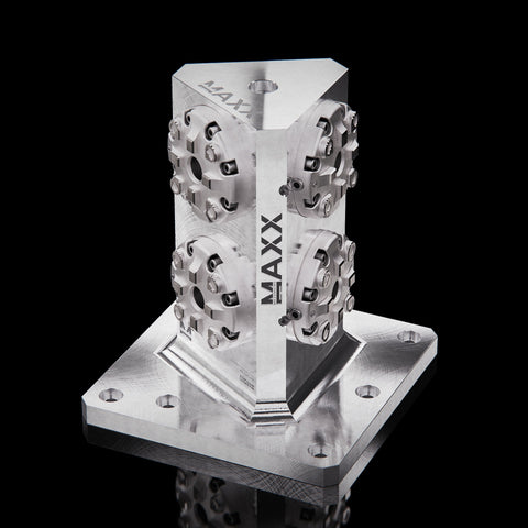 MaxxMacro (System 3R) 3 Sided Tombstone with 6 Manual Low Profile Chuck 1