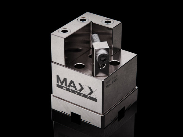 MaxxMacro (System 3R) 54 V-Block Holder Vise 008458 Stainless 1