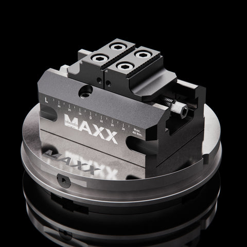 MaxxMagnum Stainless Self Centering Vise 46x65mm