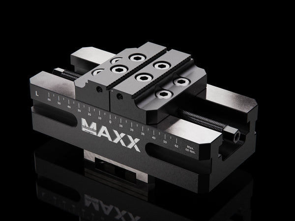MaxxMacro 70 Stainless Self Centering Vise 80x120mm