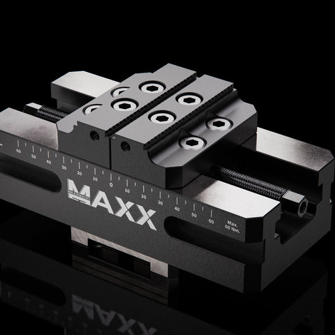 MaxxMacro 70 Stainless Self Centering Vise 80x120mm