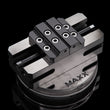 MaxxMagnum Stainless Self Centering Vise 80x120mm