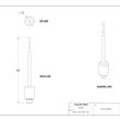 MaxxTooling Spring Loaded Probe Replacement Tip 3mm