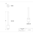 MaxxTooling Spring Loaded Probe Replacement Tip 6mm