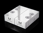 MaxxVise Aluminum Self Centering Vise Spare Part Soft Jaw 39x80x21mm (Set of 2) 1
