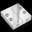 MaxxVise Aluminum Self Centering Vise Spare Part Soft Jaw 39x80x21mm (Set of 2) 2