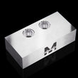 MaxxVise Aluminum Self Centering Vise Spare Part Soft Jaw 39x80x21mm (Set of 2)